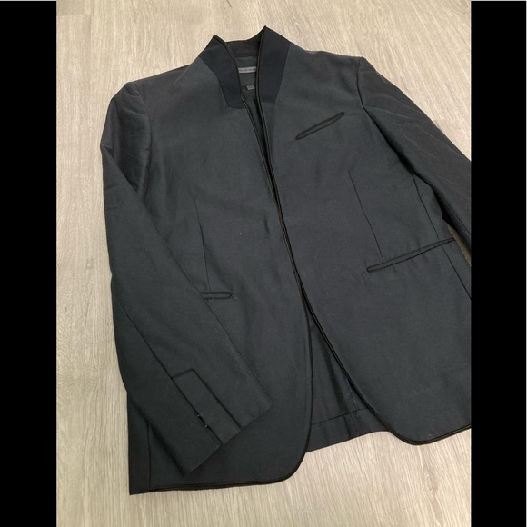 John Varvatos Collection HOOK & BAR SHORT SHAWL-COLLAR JACKET. Size EU52 USA 42 - Picture 6 of 9